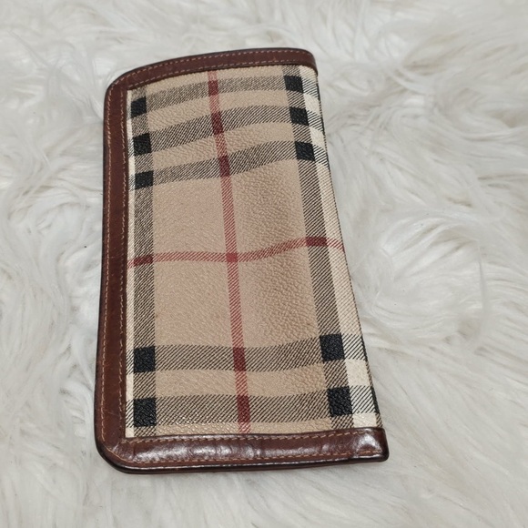 Burberry Nova check leather Bi-fold Compact wallet beige - Picture 5 of 9